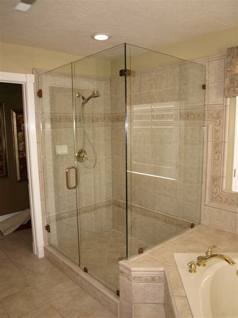 install custom glass shower doors